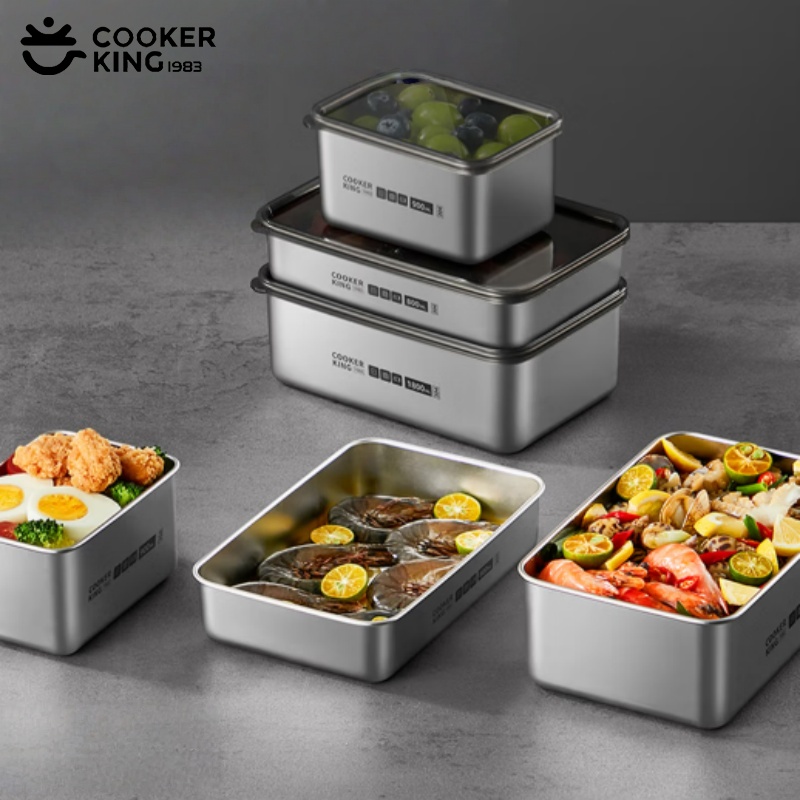 COOKER KING Stainless Steel Fr - Stainless Bento Box recension och pris