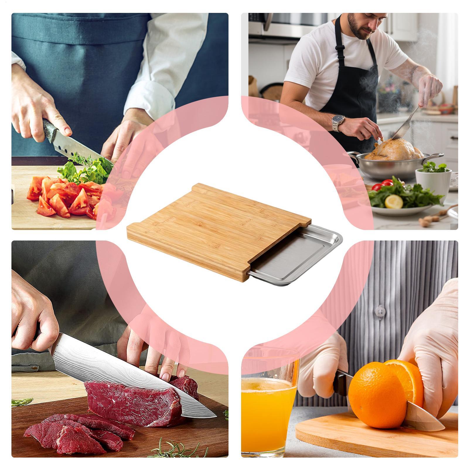 Cutting Board Non-Slip Food Pr - Meal Prep Veggie recension och pris