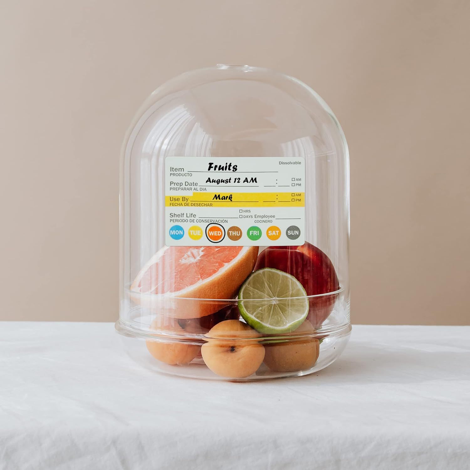 250Pcs/Roll Food Date Labels W - Meal Prep Chef recension och pris