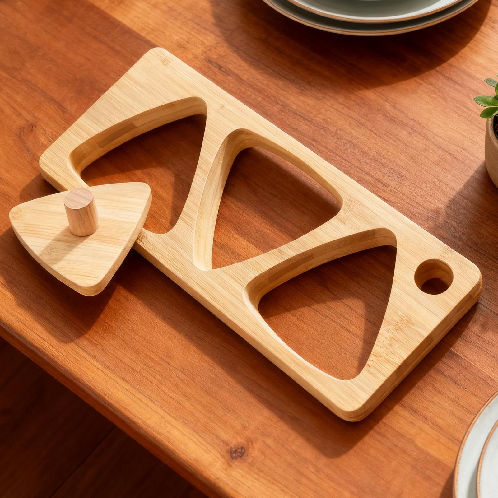Riceball Mold Classic Wooden N - Meal Prep With Rice recension och pris