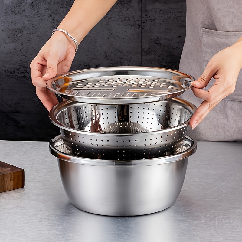 3pcs Stainless Steel Kitchen C - Meal Prep Chef recension och pris