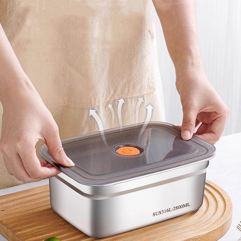 Food Grade 316 Stainless Steel - Stainless Bento Box recension och pris