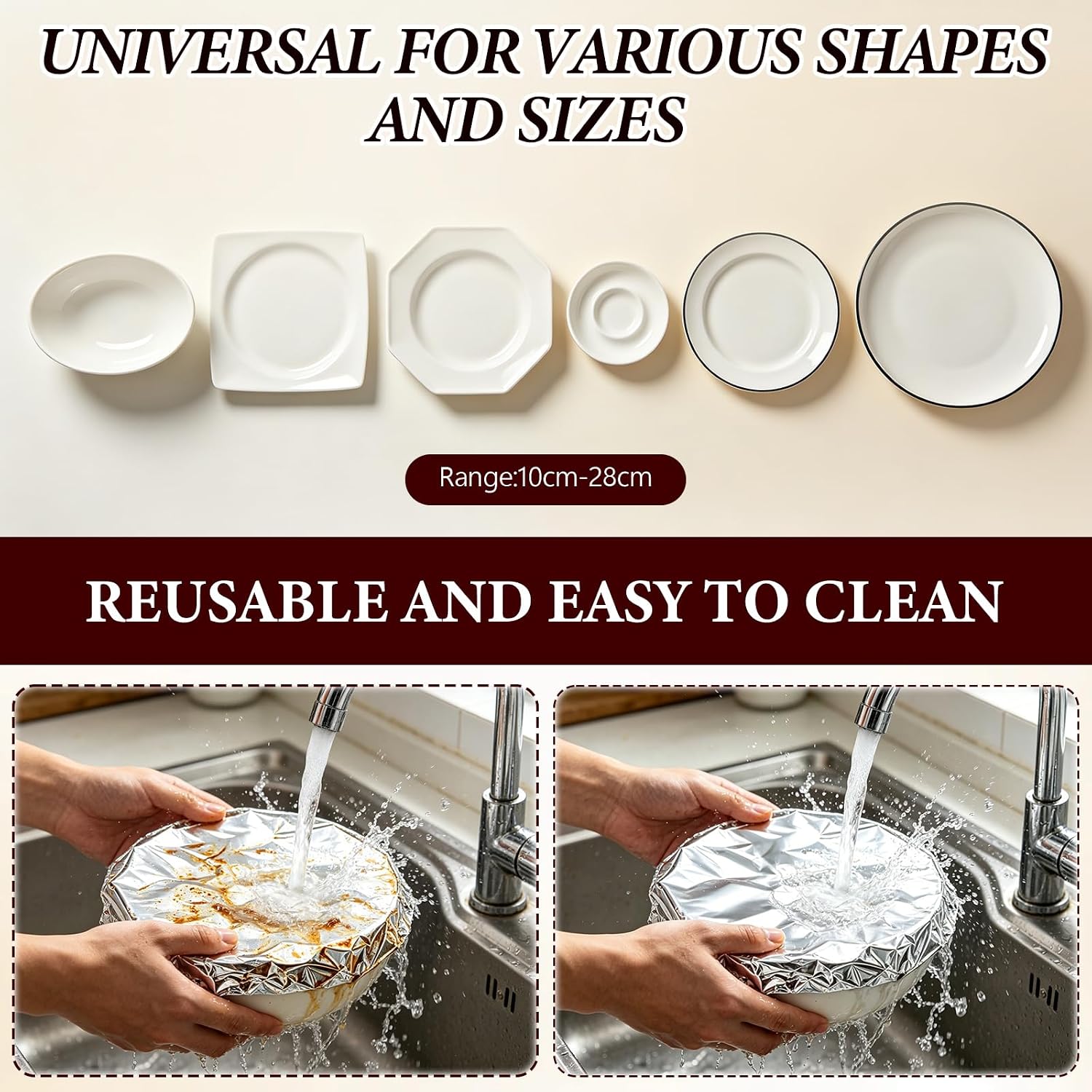 Reusable Aluminum Foil Food Co - Meal Prep Chef recension och pris