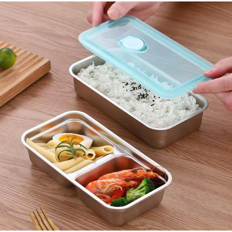 Portable Stainless Steel Fresh - Stainless Bento Box recension och pris