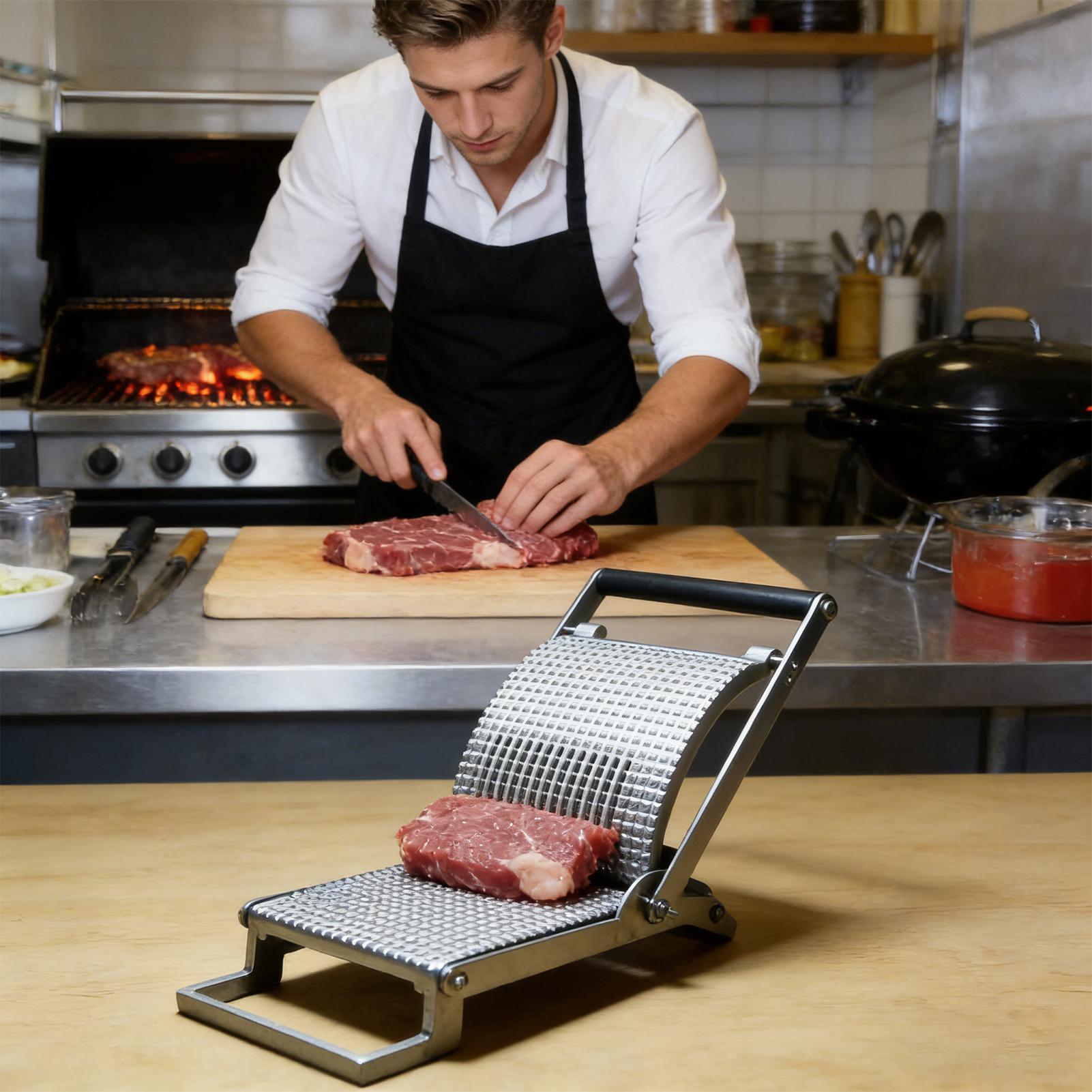 Meat Tenderizer Stainless Stee - Meal Prep Chicken recension och pris