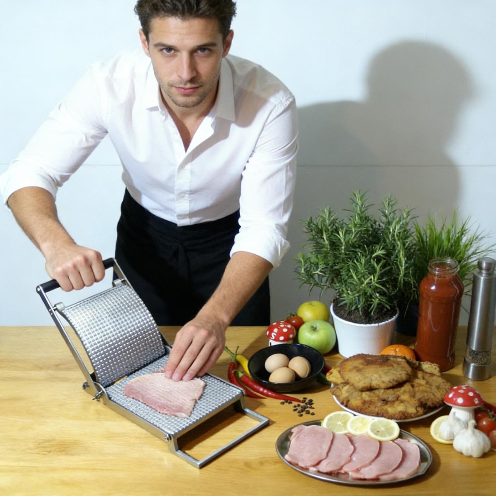 Meat Tenderizer Stainless Stee - Meal Prep Chicken recension och pris