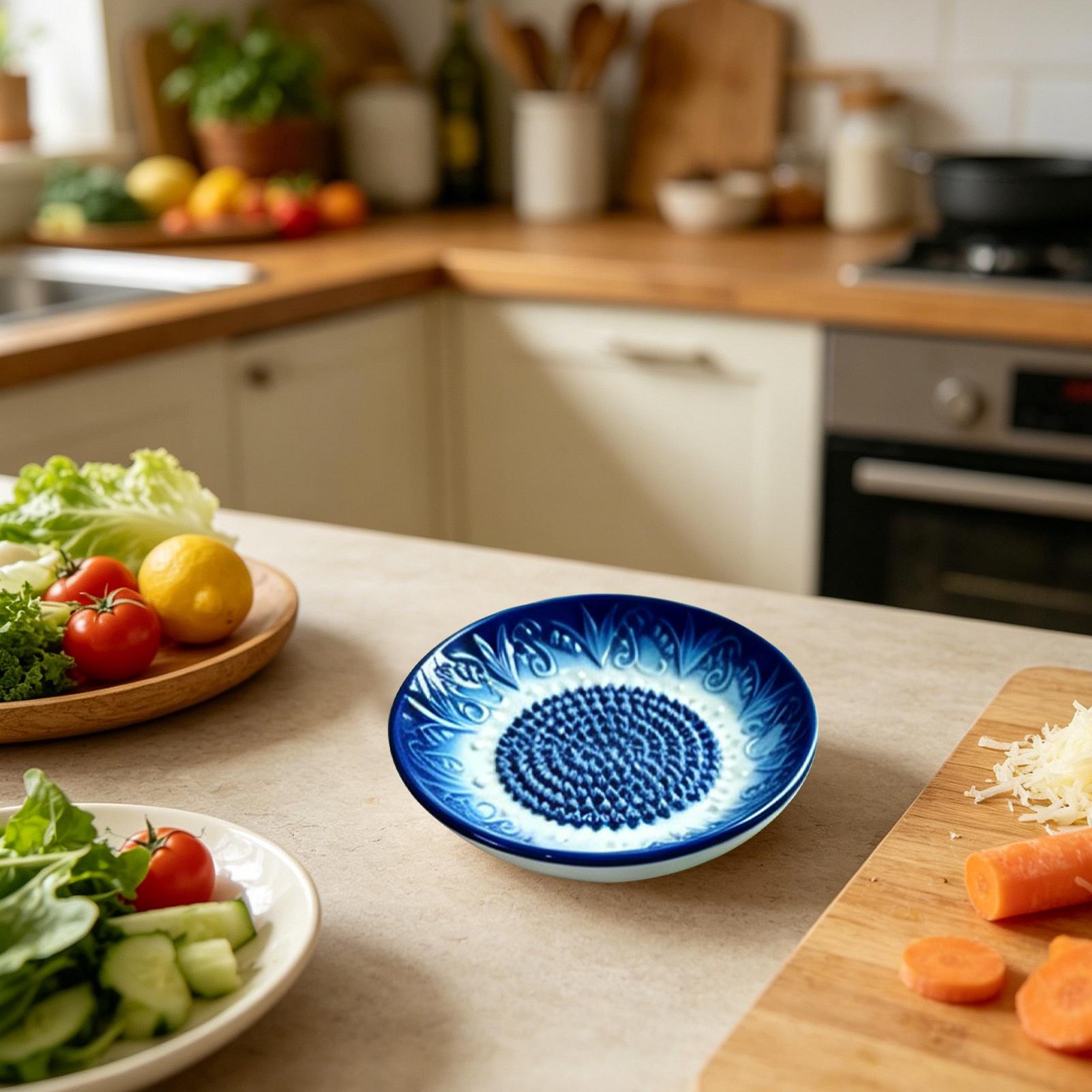 Garlic Grater Plate Embossed K - Meal Prep Chef recension och pris