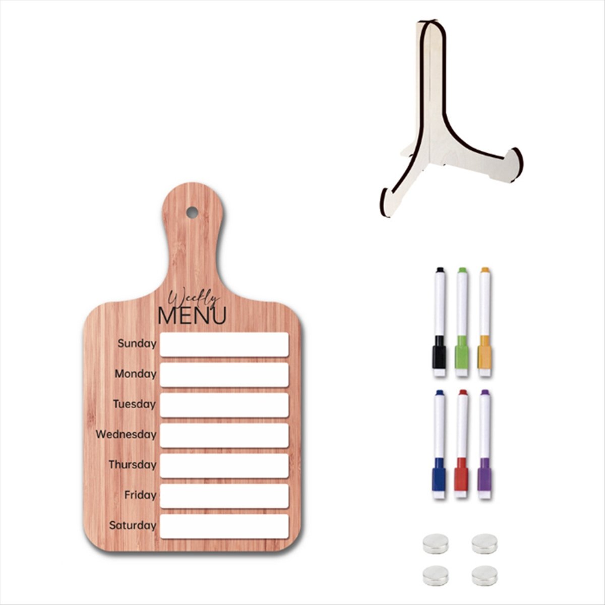 FOR HOME Fridge Meal Planner,  - Meal Prep Weekly recension och pris