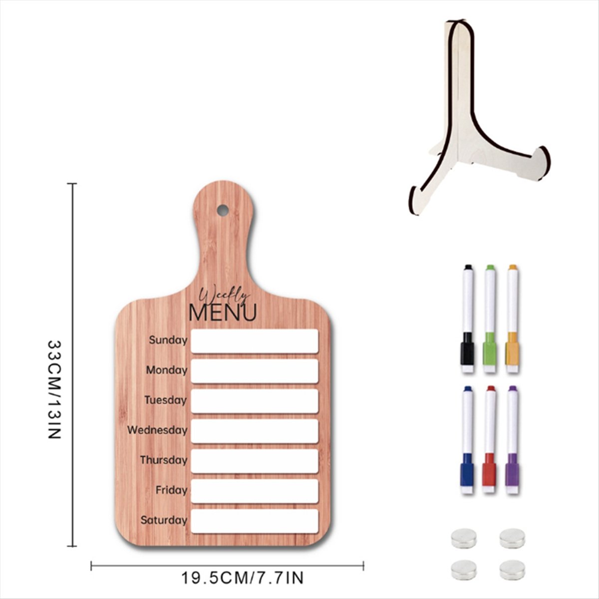 FOR HOME Fridge Meal Planner,  - Meal Prep Weekly recension och pris