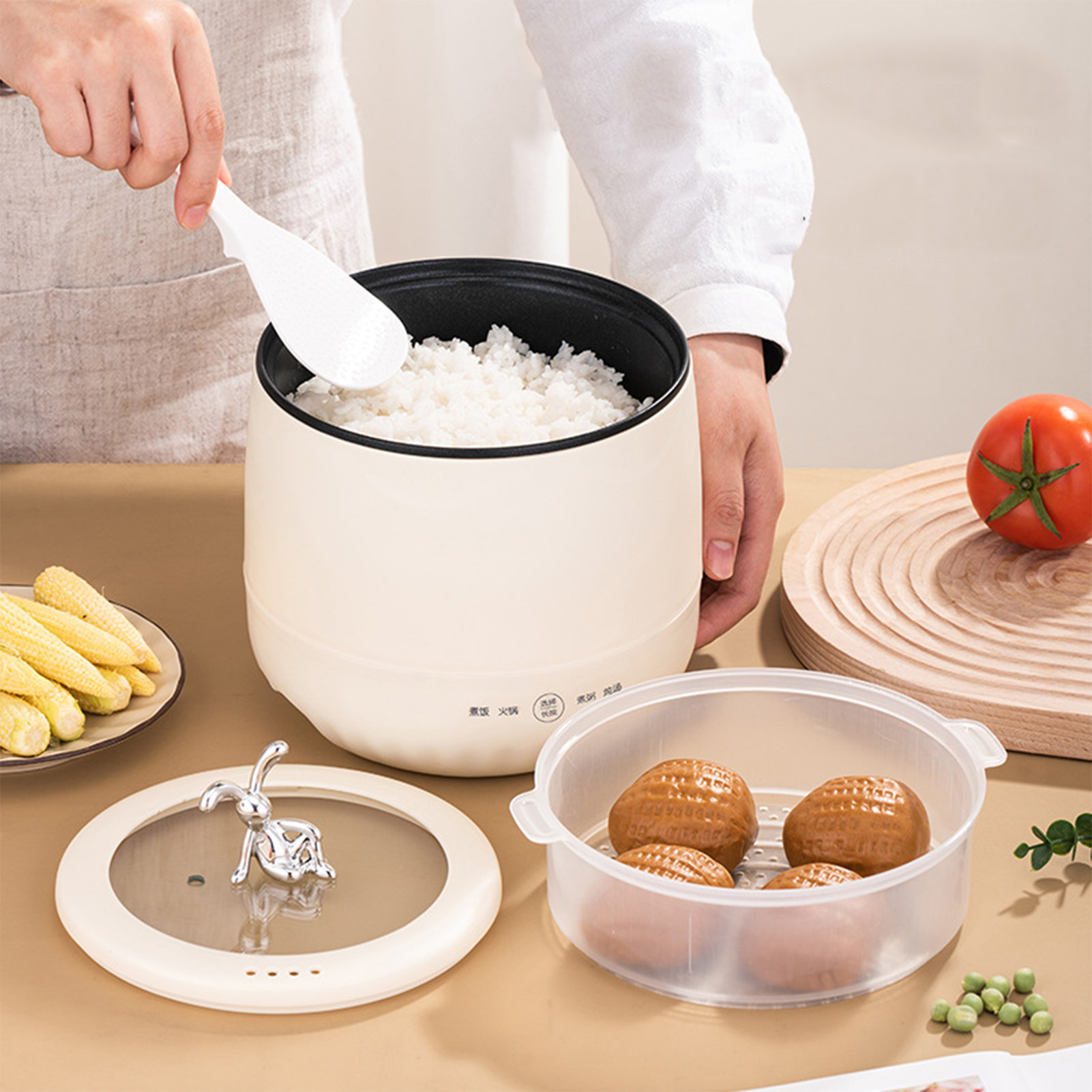 Smart Electric Mini Rice Cooke - Meal Prep With Rice recension och pris