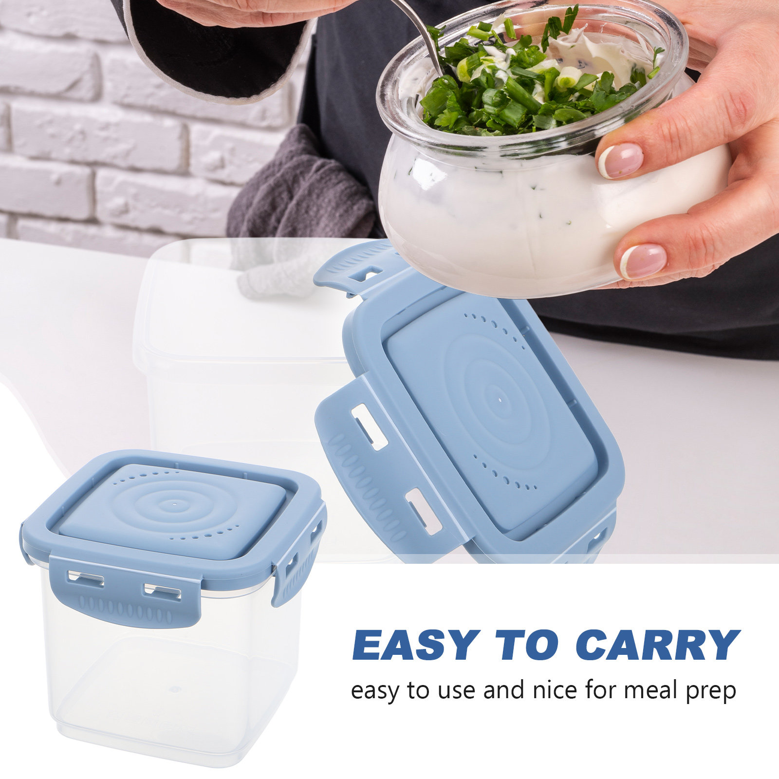 Soup Storage Container 600Ml F - Meal Prep With Rice recension och pris