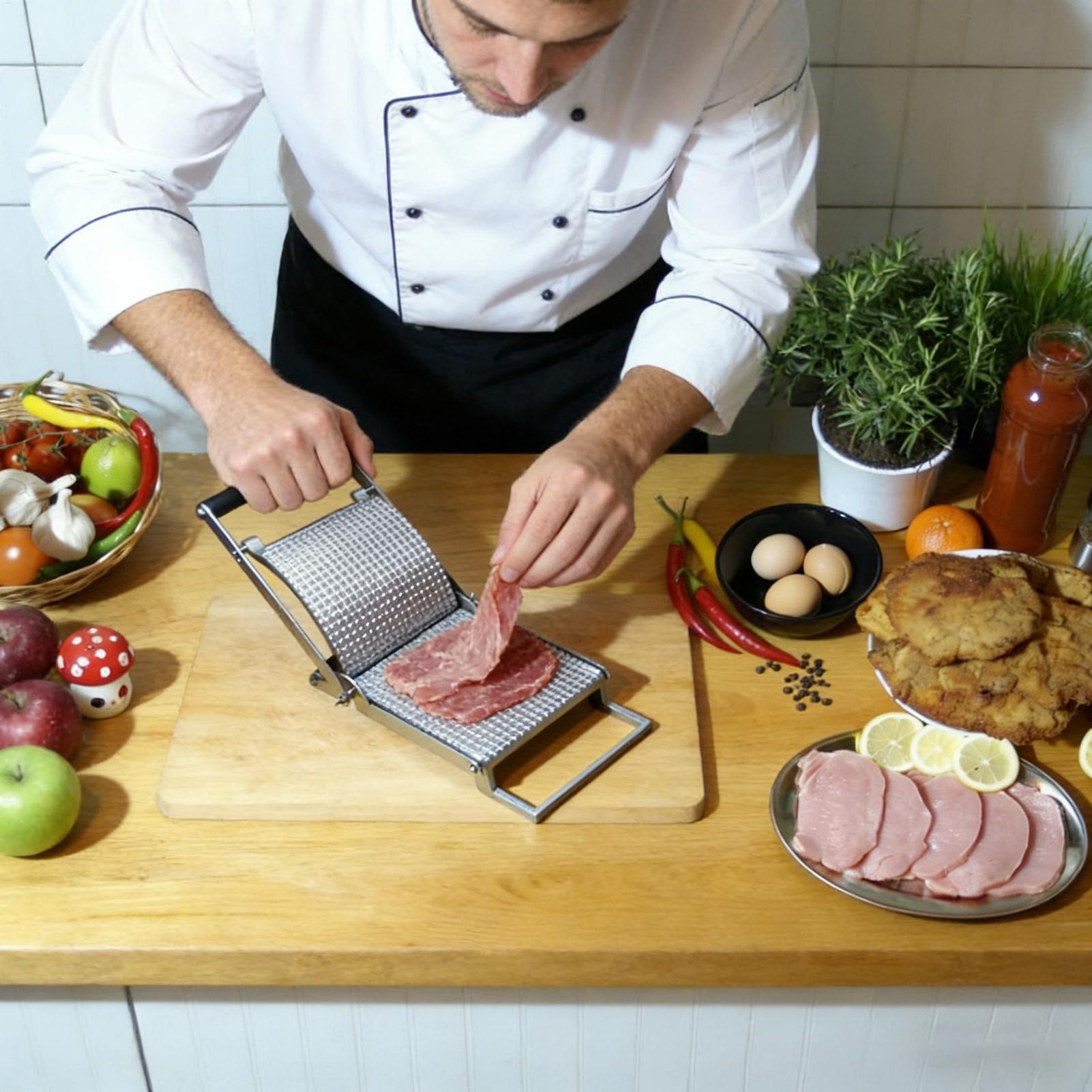 Meat Tenderizer Stainless Stee - Meal Prep Chicken recension och pris