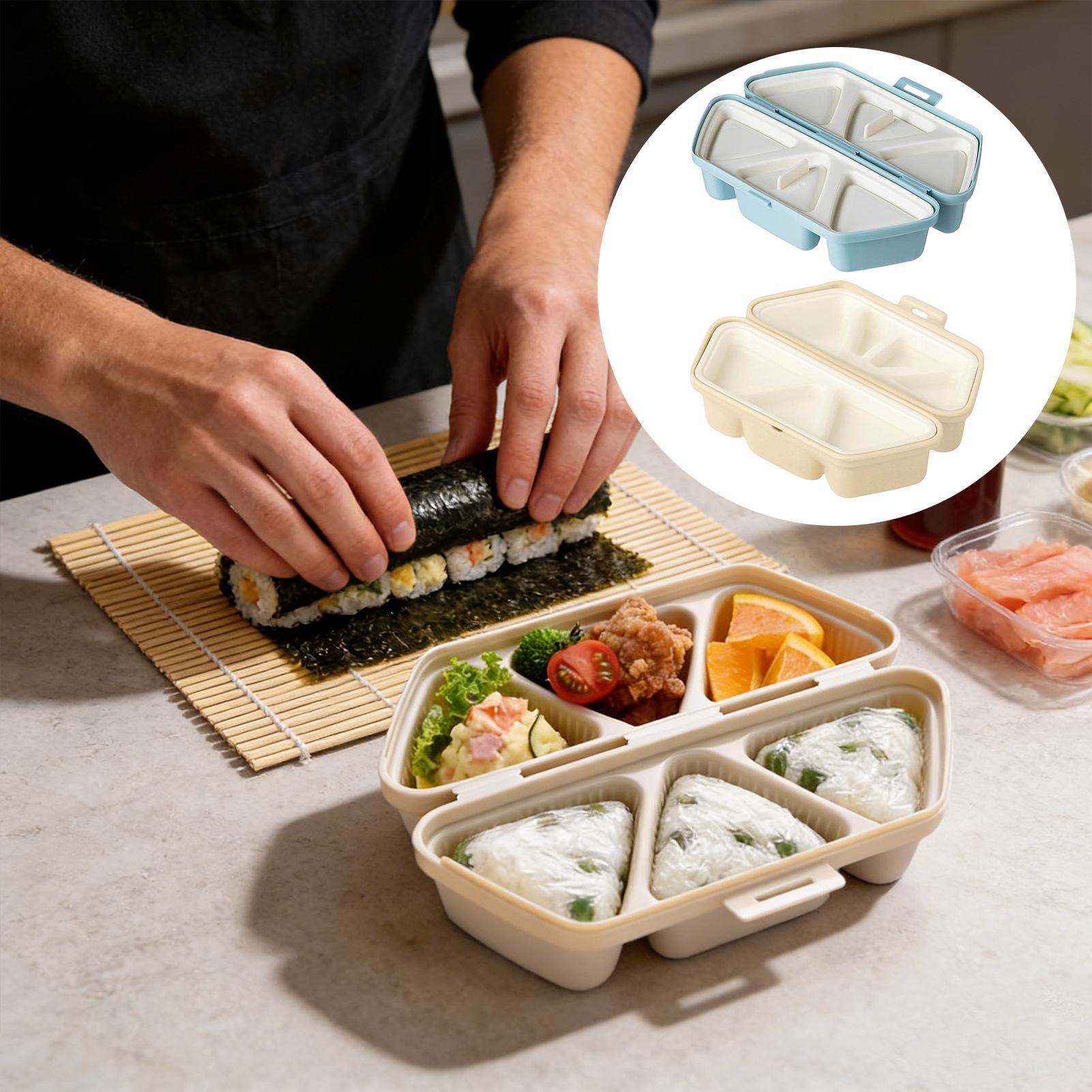 Sushi Mold Maker 6 Cavity Tria - Meal Prep With Rice recension och pris