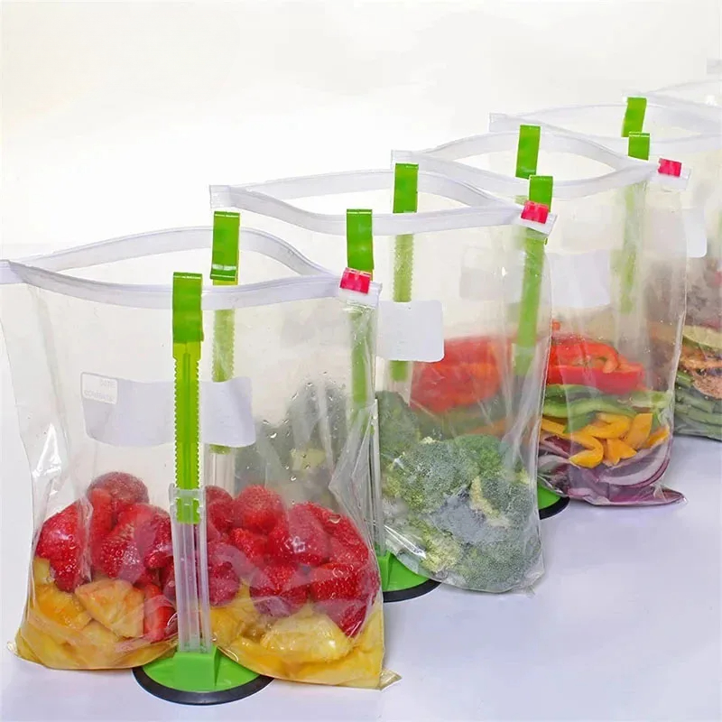 Adjustable Baggy Rack Holder S - Meal Prep Ziplock recension och pris