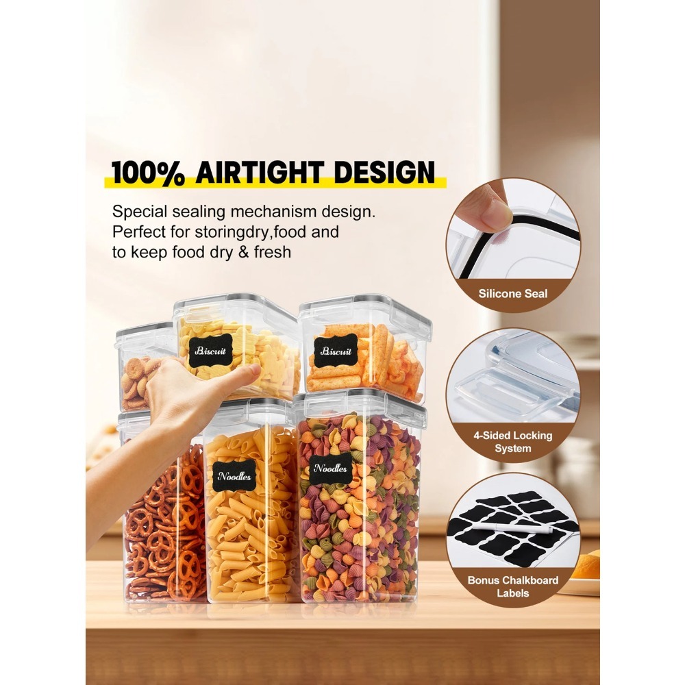 24Pcs Sealed Food Storage Cont - Meal Prep With Rice recension och pris
