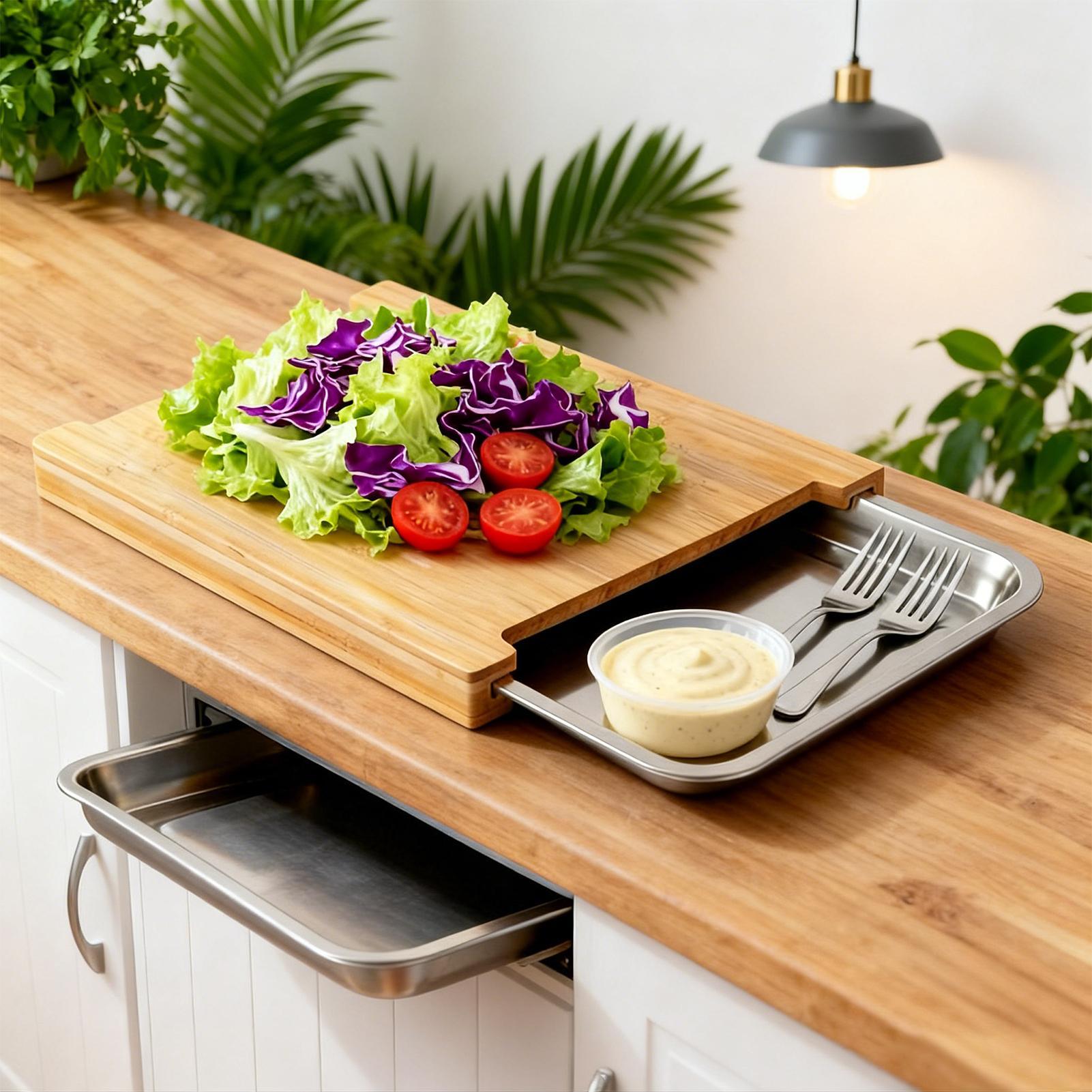 Cutting Board Non-Slip Food Pr - Meal Prep Veggie recension och pris