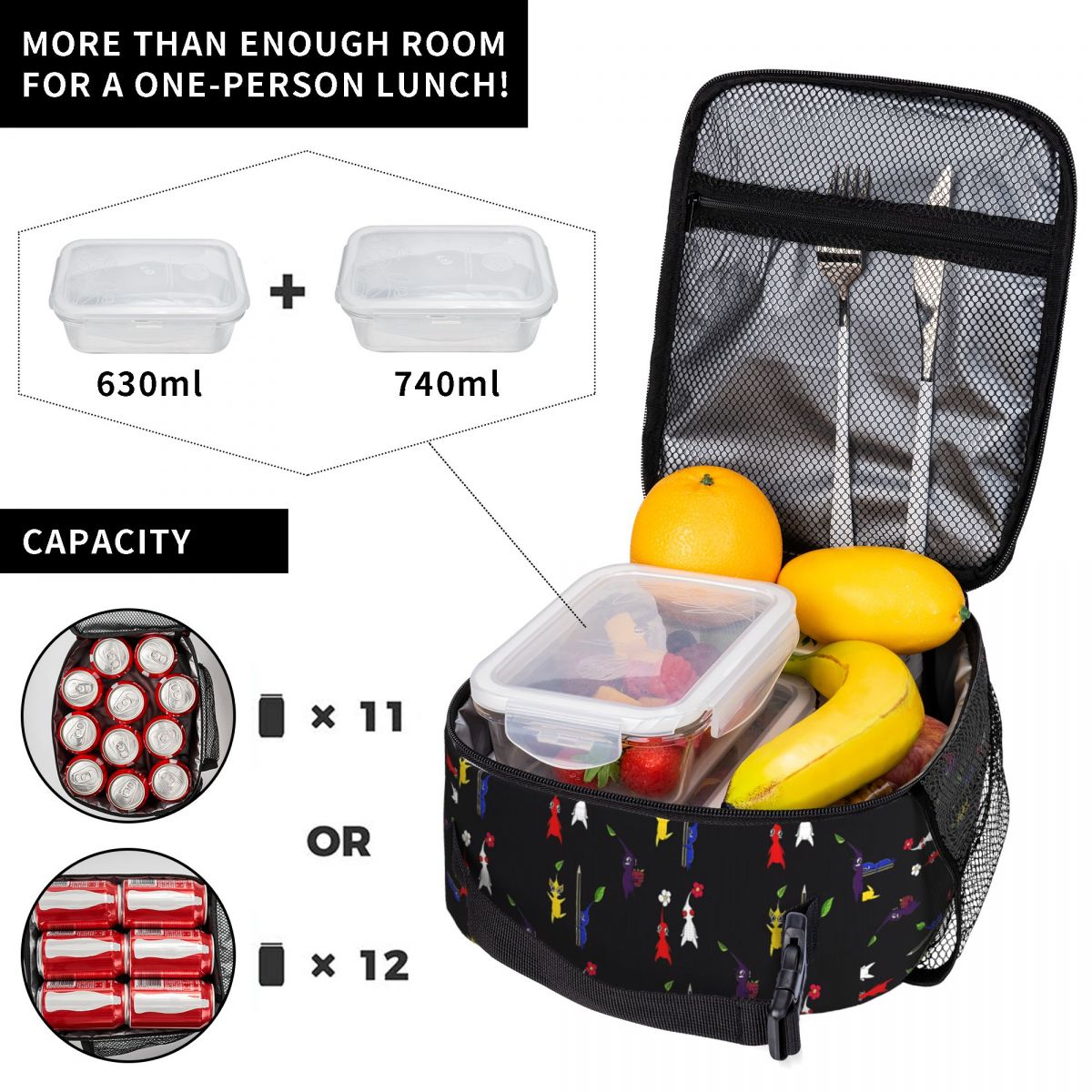 Bestselling Pikmin Pattern Red - Meal Prep Yellow recension och pris