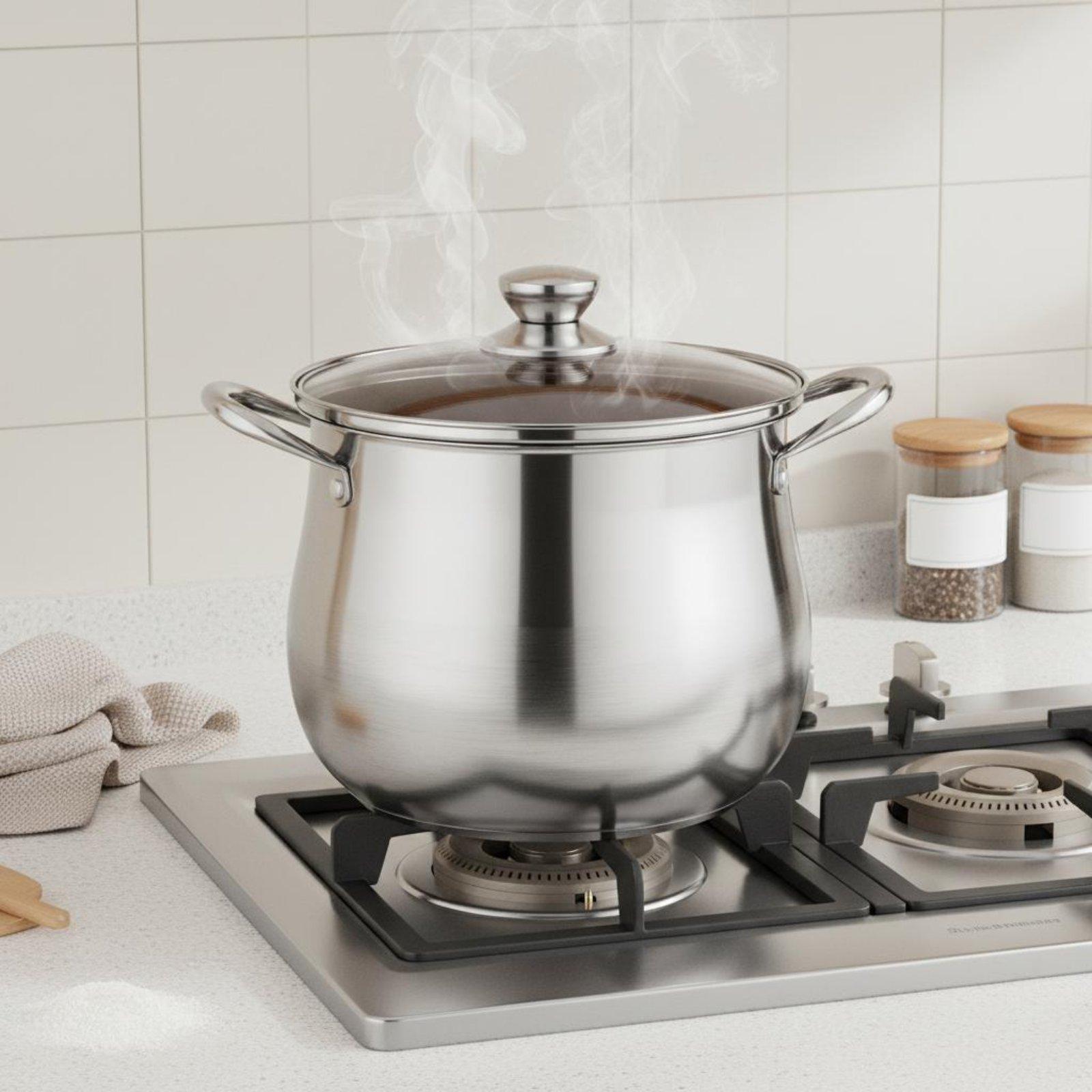 Large 32cm Stainless Steel Ste - Meal Prep Chicken recension och pris