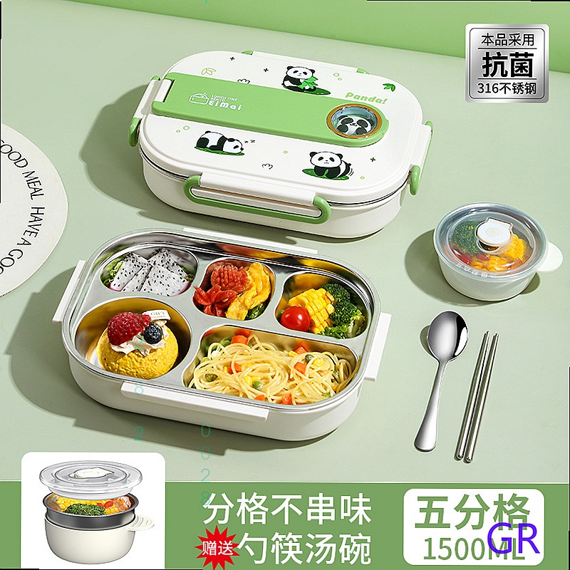 316 Stainless Steel Panda Bent - Stainless Bento Box recension och pris