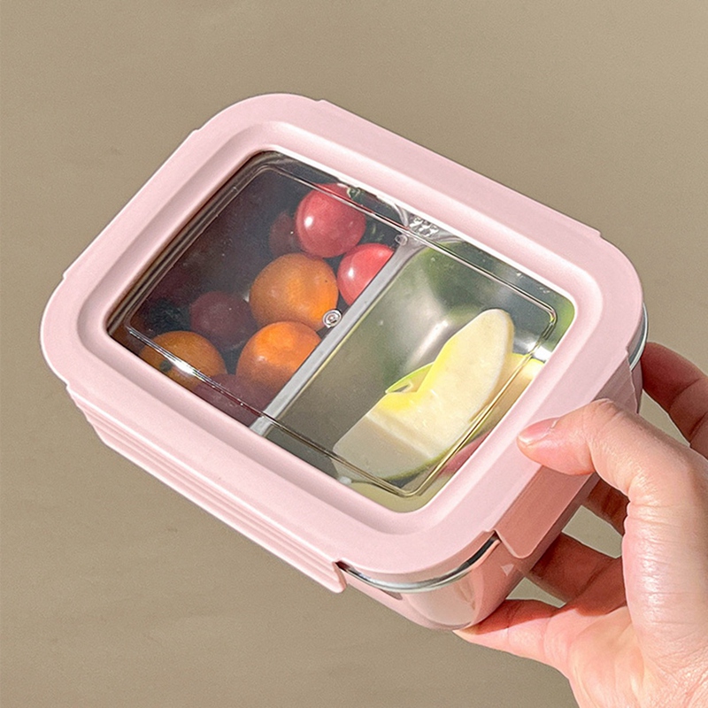 304 Stainless Steel Divided Be - Stainless Bento Box recension och pris