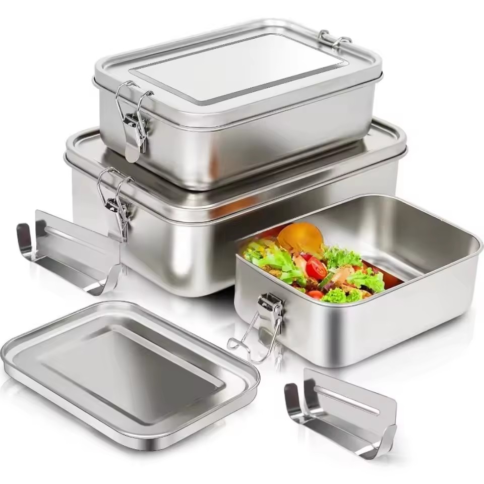 Durable Stainless Steel Bento  - Stainless Bento Box recension och pris