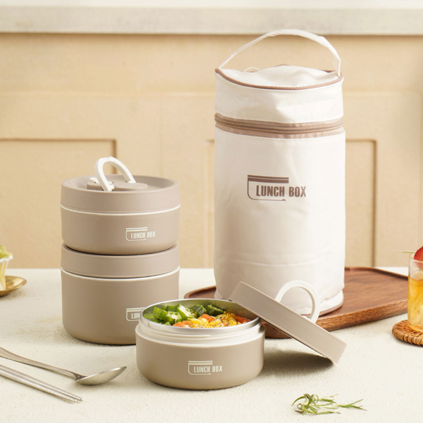Thermal Lunch Box Stainless St - Stainless Bento Box recension och pris