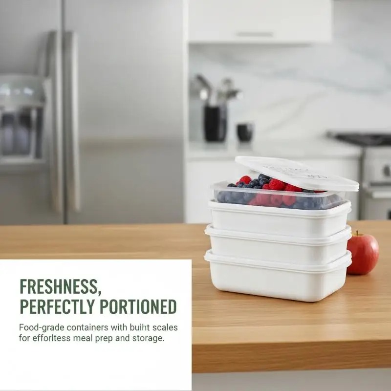 1/3/10P Food Grade Meat Freeze - Meal Prep Weekly recension och pris