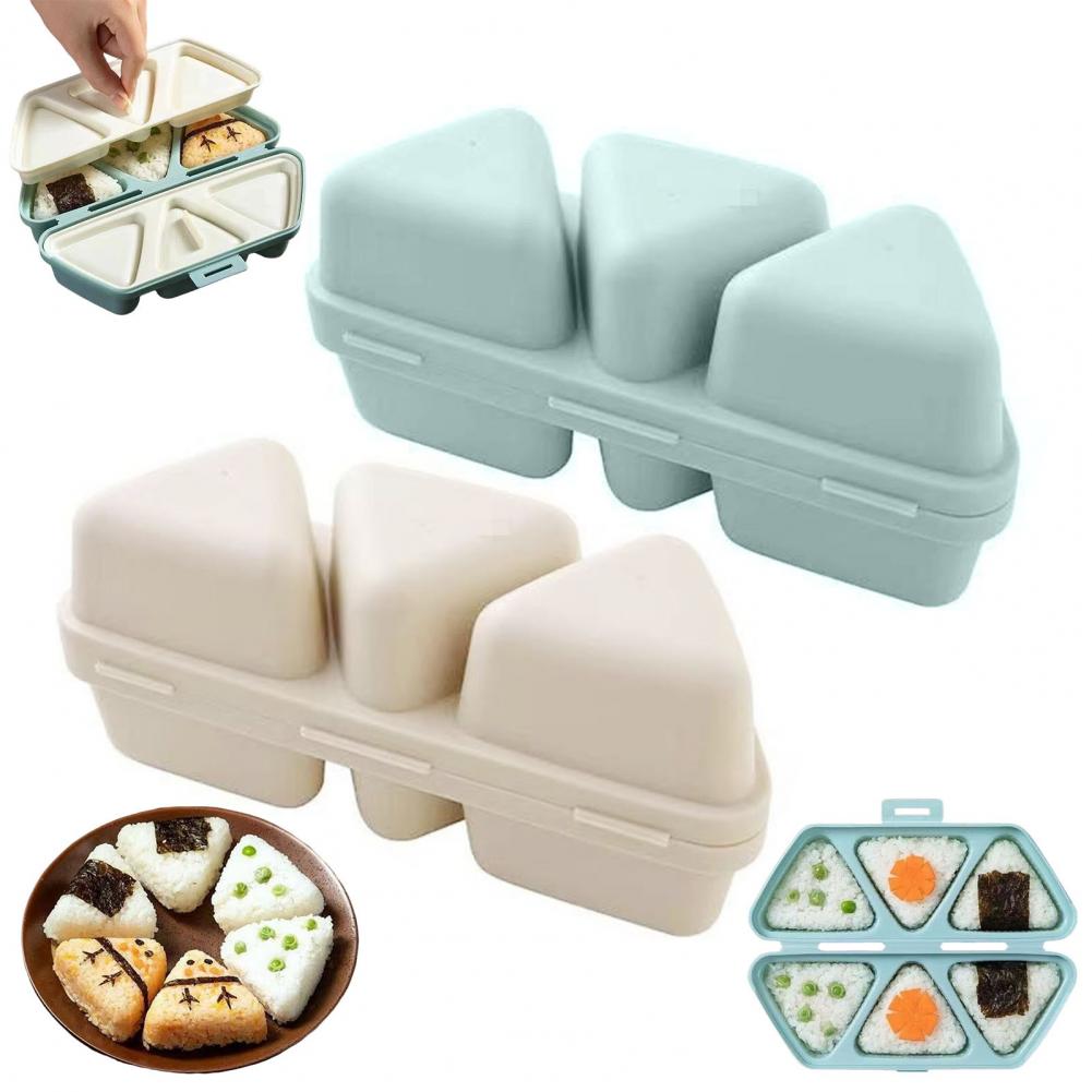 6-Cavity Triangle Onigiri Mold - Meal Prep With Rice recension och pris