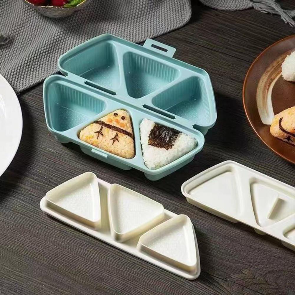 6-Cavity Triangle Onigiri Mold - Meal Prep With Rice recension och pris