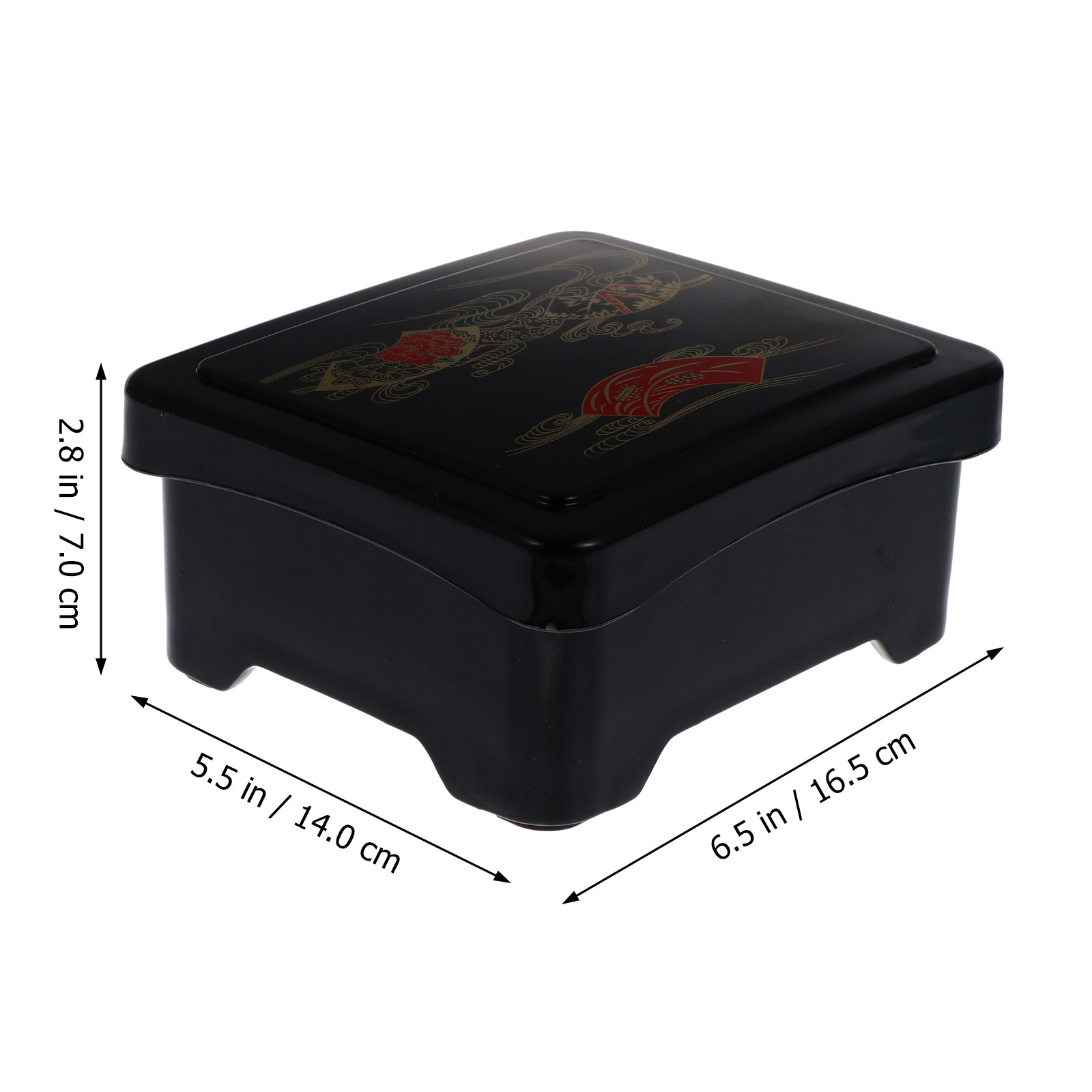 1Pcs Premium Acrylic Bento Box - Meal Prep With Rice recension och pris